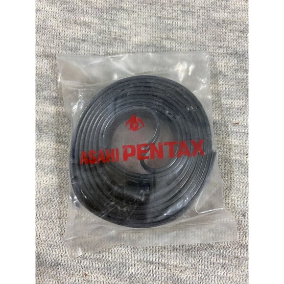 Asahi Pentax Camera Neck/Shoulder Strap Black Leather Hand Grips - Picture 5 of 6